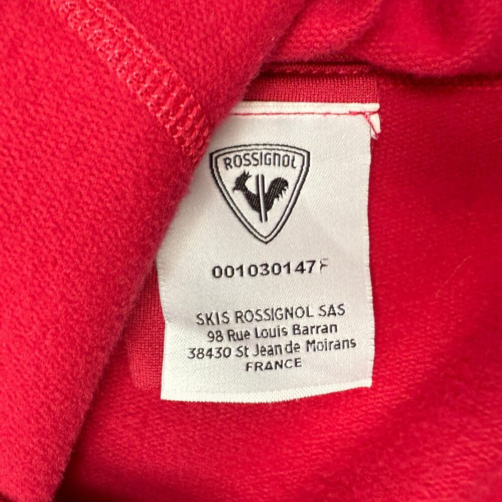 Rossignol Womens 1/4 Zip Pullover Athletic Shirt Size Small Pink - Picture 8 of 10